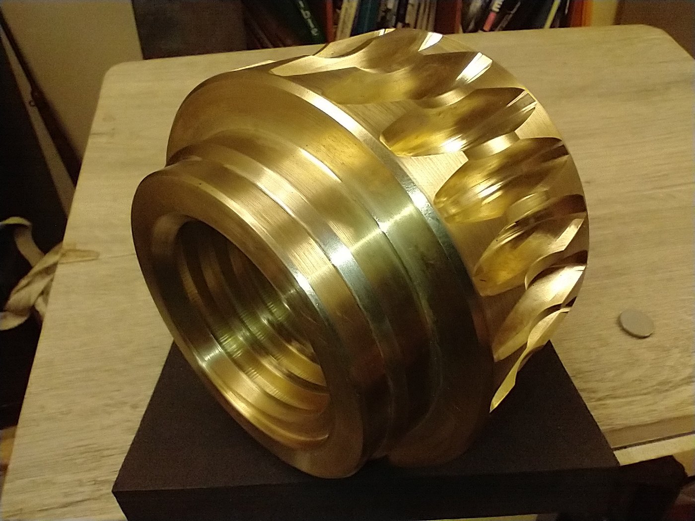 Corona de bronce para sinfín fabricada por Ram-Gear